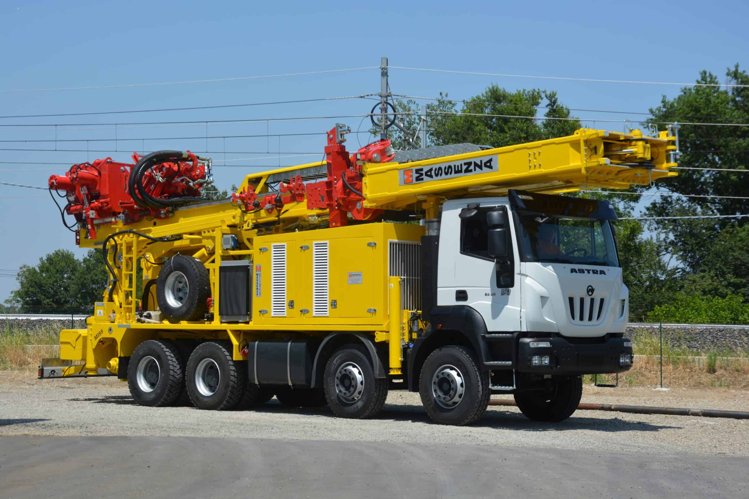 Utilaj de foraj pentru adâncimi mari Massenza Mi55 | Tecnos.ro ...