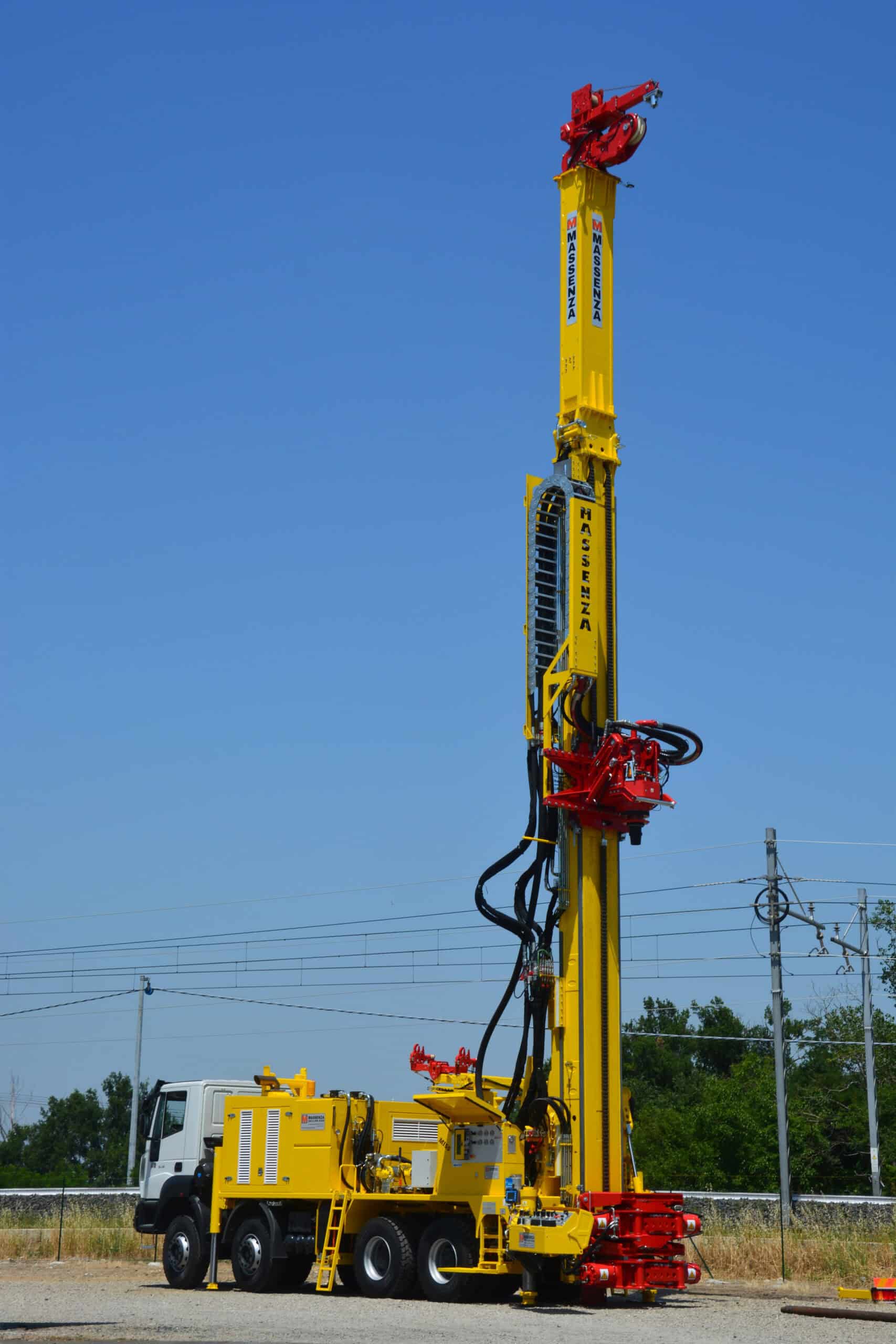 Utilaj de foraj pentru adâncimi mari Massenza Mi55 | Tecnos.ro ...