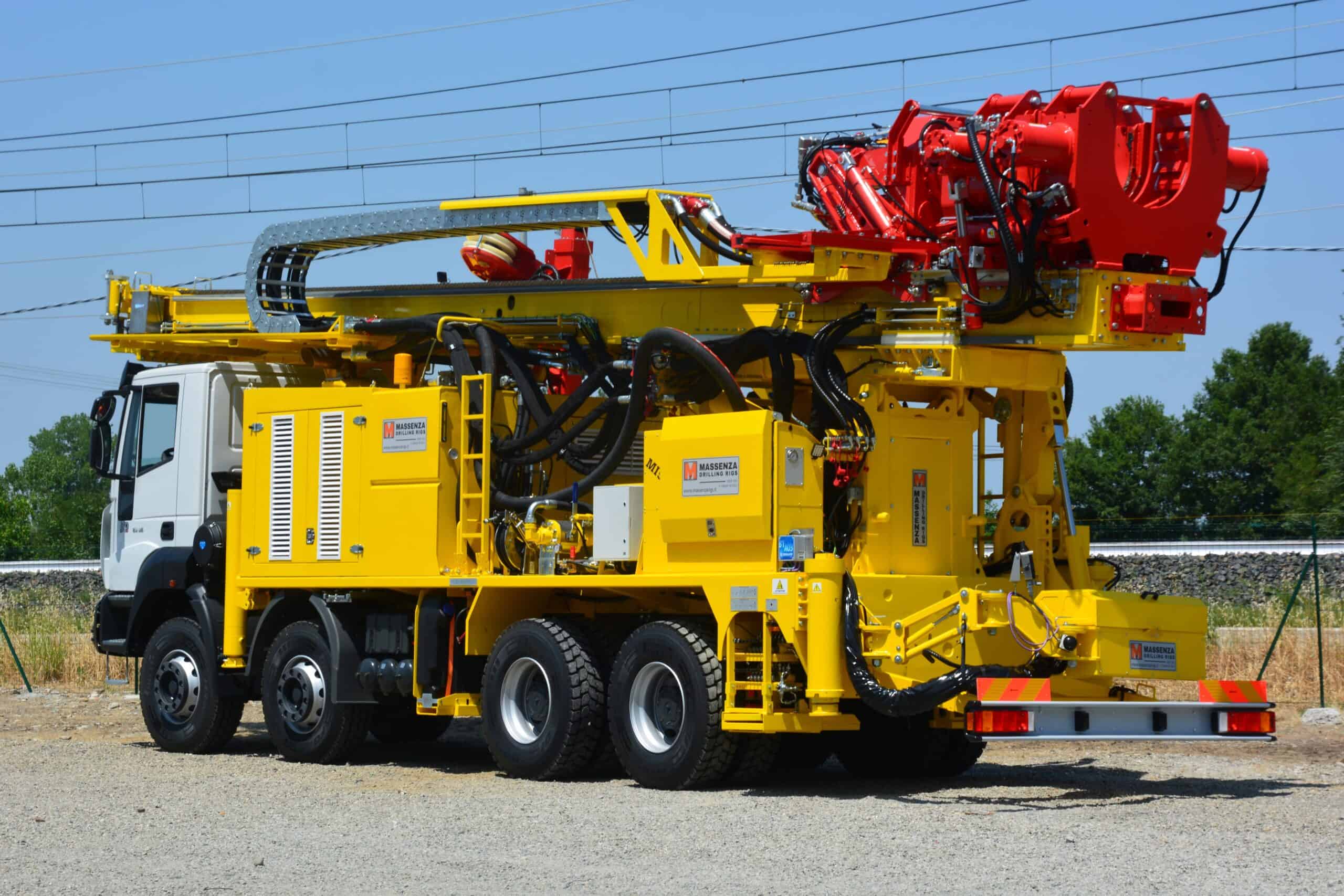 Utilaj de foraj pentru adâncimi mari Massenza Mi55 | Tecnos.ro ...